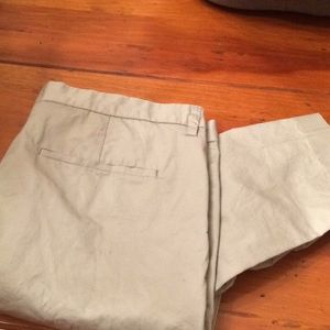 H&M Kakhi slim fit pants like new